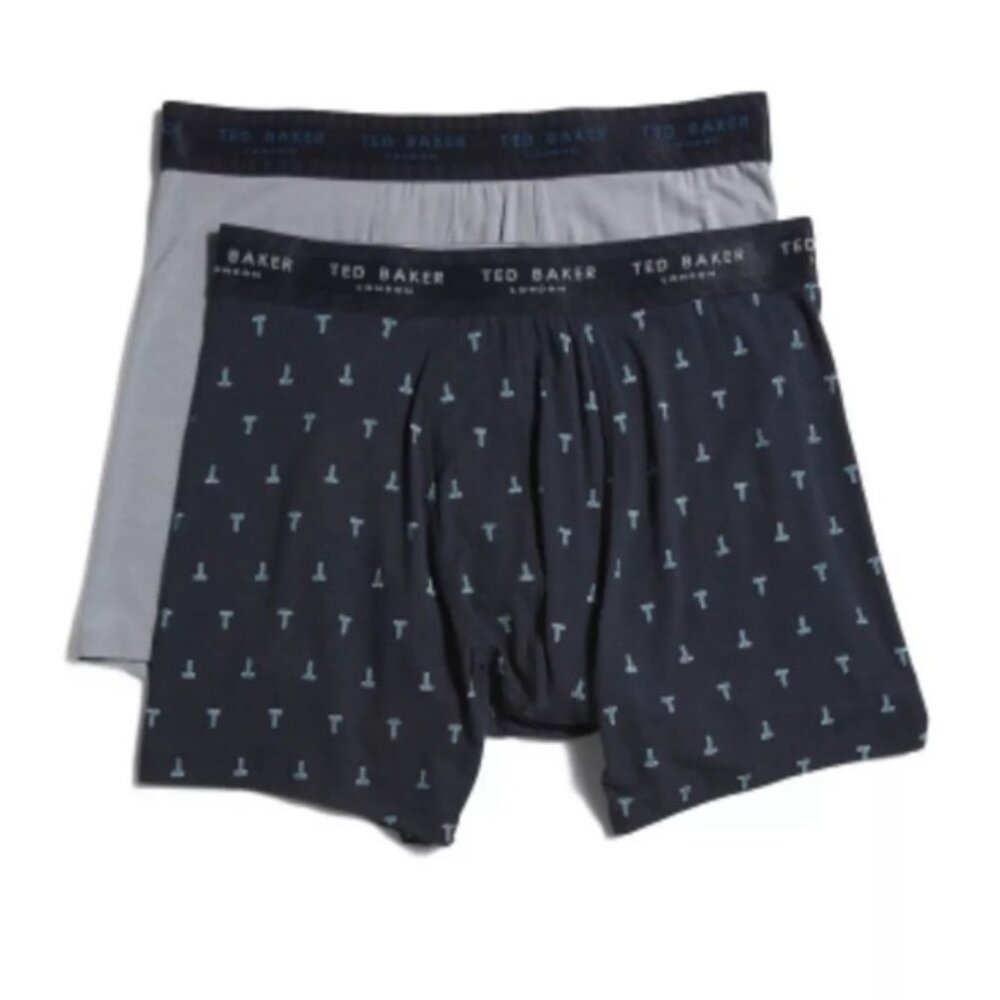 TED BAKER LONDON Premium Soft Modal 2Pack Boxer Briefs Limited Edition SMALL